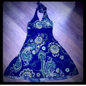 Halter top summer dress